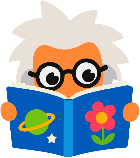 AL reading a blue book